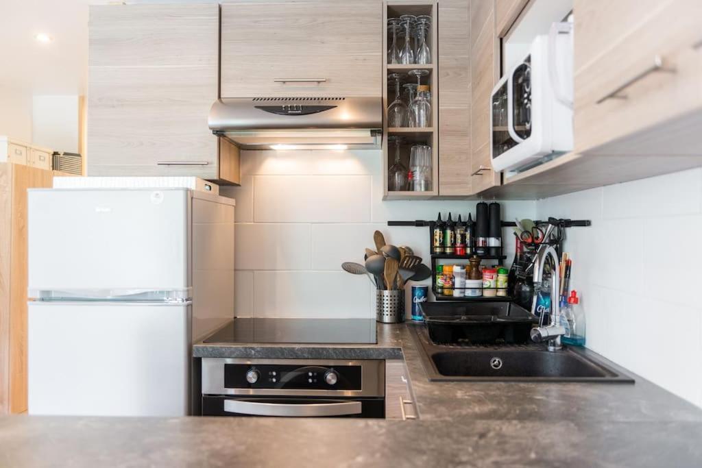 Pied-A-Terre Cosy Face Aux Pistes De La Princesse Apartment Demi-Quartier Bagian luar foto